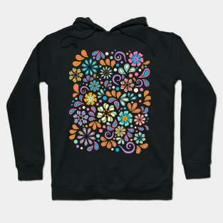 Retro Hippie Vintage Design Hoodie